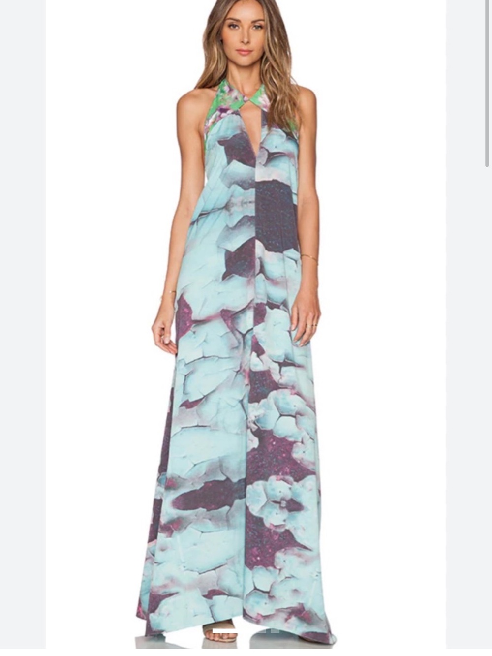 Alexis 100% Silk Maxi Dress